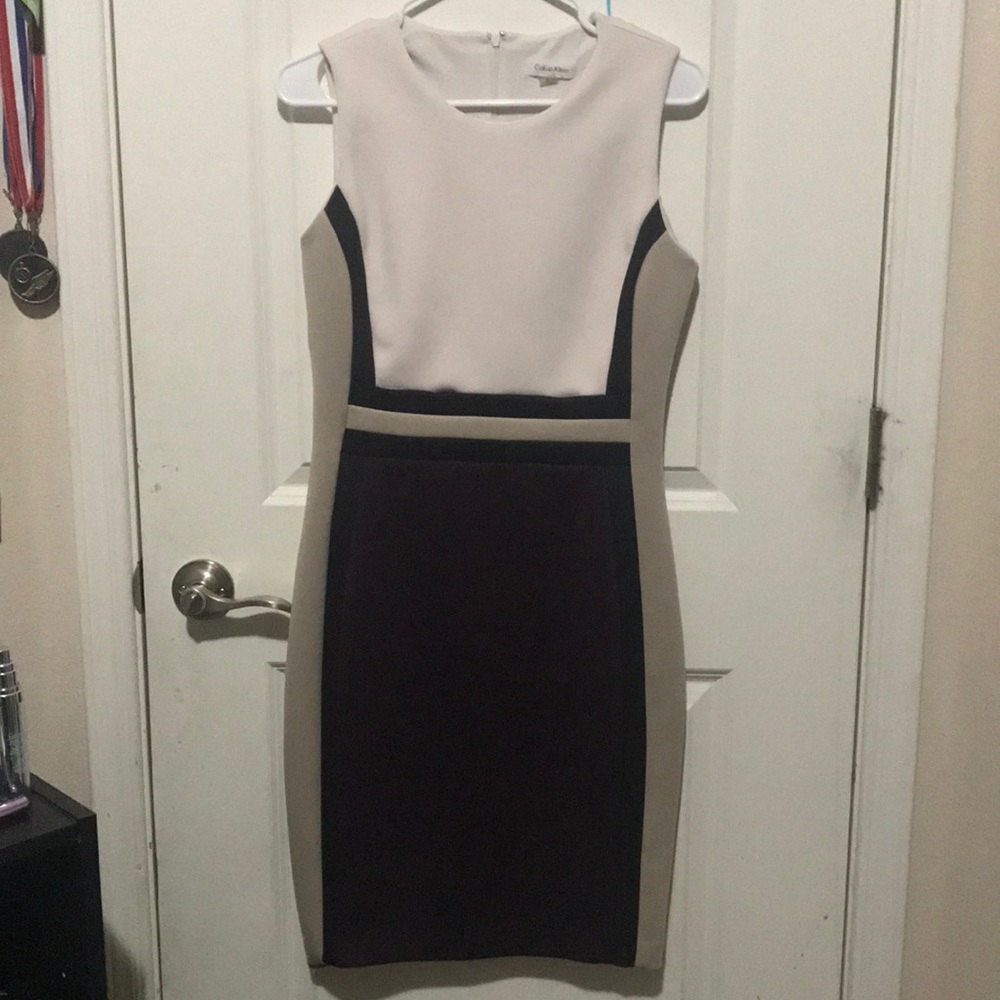 Calvin Klein Scuba Sheath Dress Size 10
